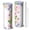 White-4, variant on Floral 20 Oz Stainless Steel Skinny Tumbler – Vacuum Insulated Slim Travel Cup with Lid & Stainless Steel Straw, 360° Full Wrap Printed Tumbler for Home, Office & Outdoor Use, Flowers