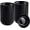 Black, variant on 50Pack 10oz White Plastic Bowls - Disposable White Plastic Salsa Bowls Premium Heavy Duty - Ideal for Wedding &Party
