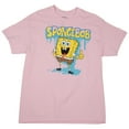 thumbnail image 1 of SpongeBob SquarePants Graffiti Drip Junior's T-Shirt-Small, 1 of 3
