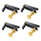thumbnail image 1 of Afinador Fino De Violín, 4 Piezas Resistente Al Desgaste Ajustador De Cuerdas De Violín Preciso Para Instrumentos Musicales, 1 of 7