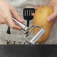 thumbnail image 5 of Rallador multifuncional de acero inoxidable para pelar, rebanar, verduras, frutas, patatas, pepino, portátil, afilado, accesorios de cocina, herramienta - 01 Kuyhfg Bienvenido a Kuyhfg, 5 of 5