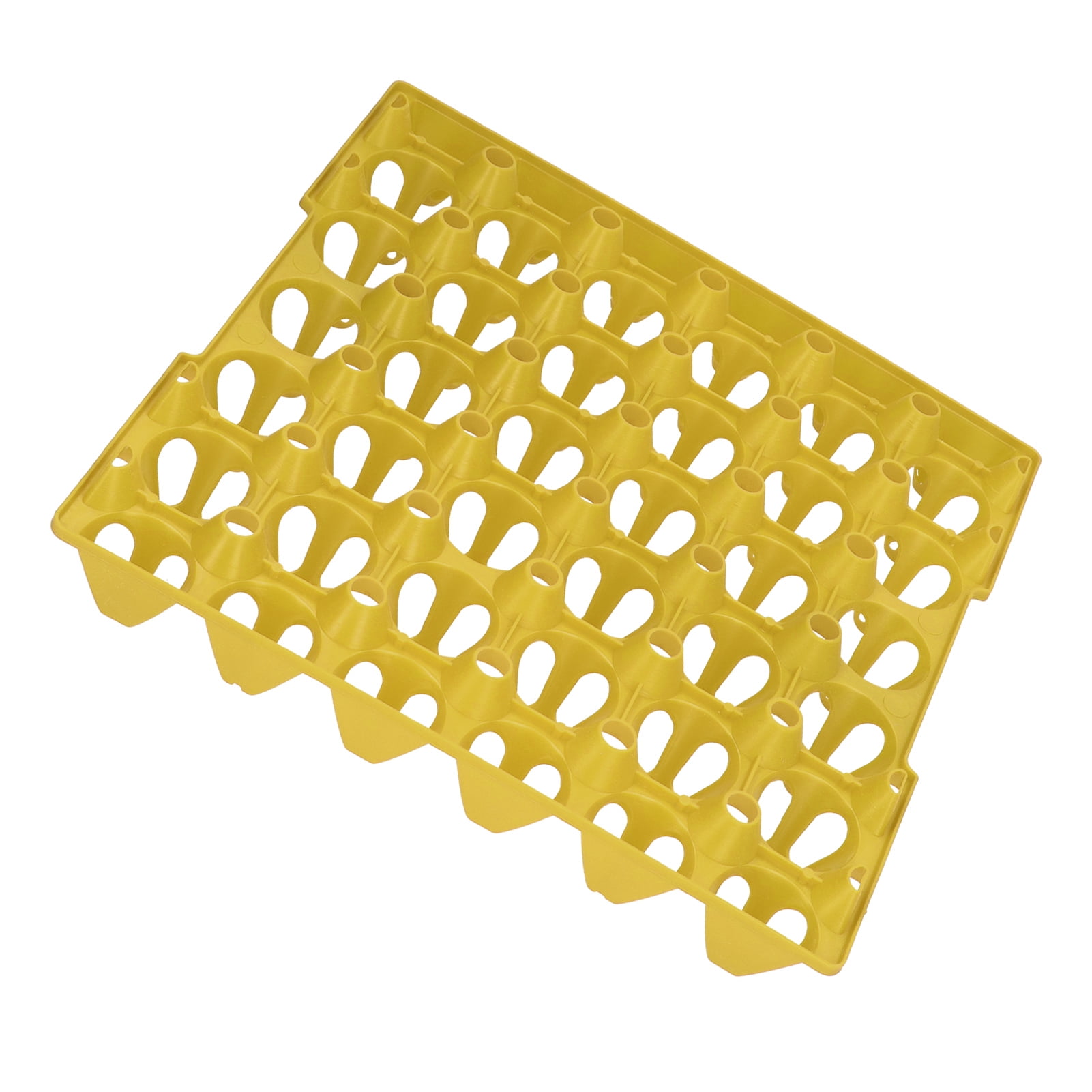 30,Cell Reusable Egg Tray, Durable Plastic for Secure Farm  Home Storage, Stackable Design