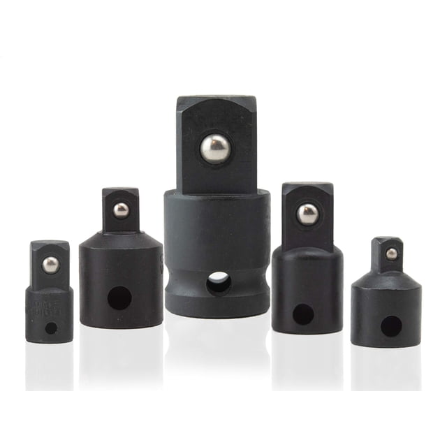 VCT 5pc Socket Adapter Reducer Air Impact Set 1/4 3/8 1/2 Air Ratchet