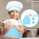 thumbnail image 5 of 11 unids niños chef traje chef patrón delantales chef gorra protector de mangas, 5 of 5