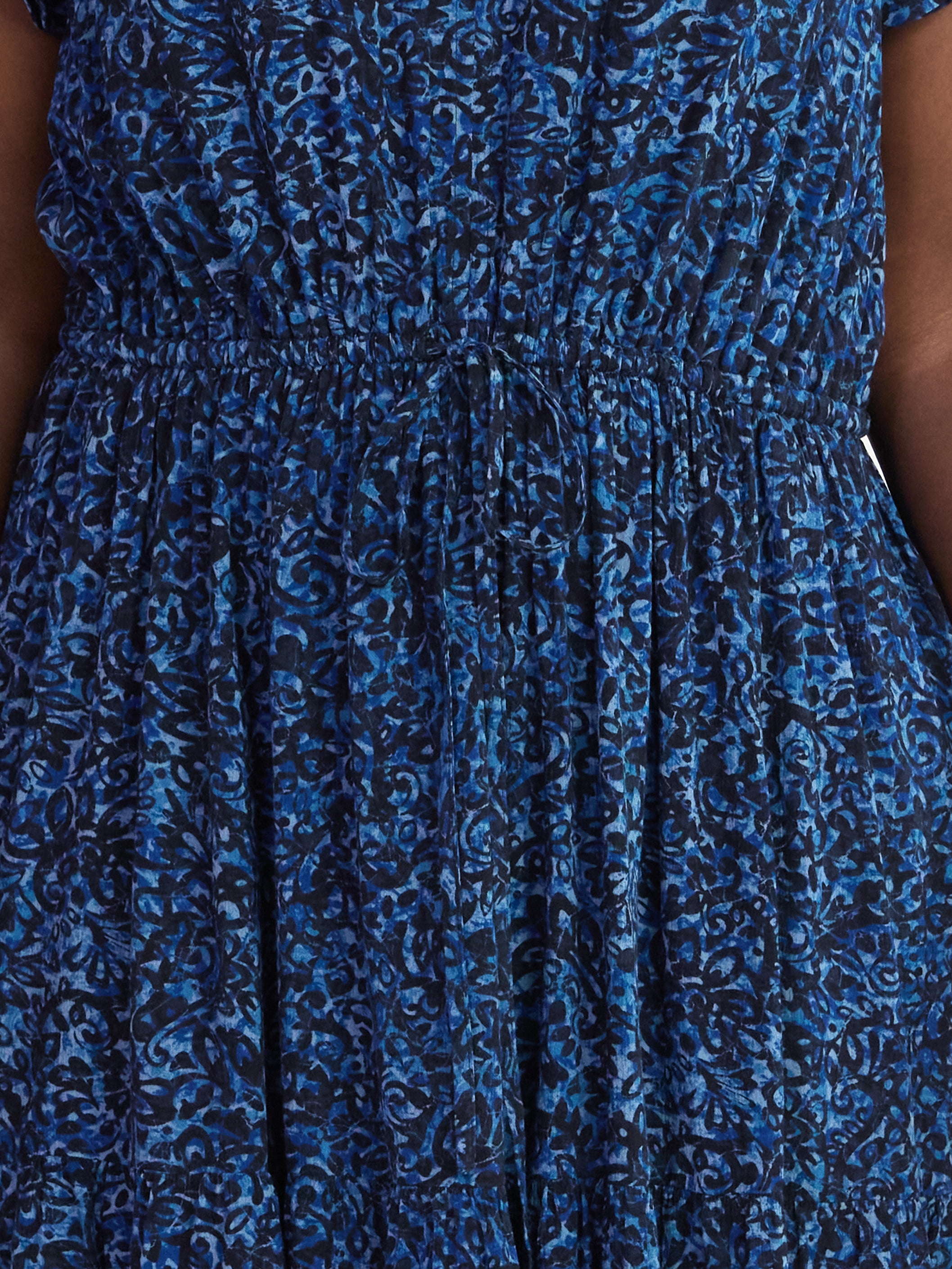 Terra & Sky Women's Plus Size Mini Dress with Flutter Sleeves, Sizes 0X-5X