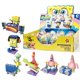 thumbnail image 2 of Juego De Huevos Trenzados Bob Esponja Para El Día Del Niño Juguetes De Regalo De Navidad Ensamblar E Insertar Bloques De Construcción, 2 of 4