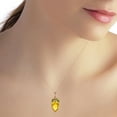 thumbnail image 2 of Galaxy Gold 14K Solid Gold Natural Peridot Drop Necklace for Women - Rose Gold Fine Jewelry, 2 of 2