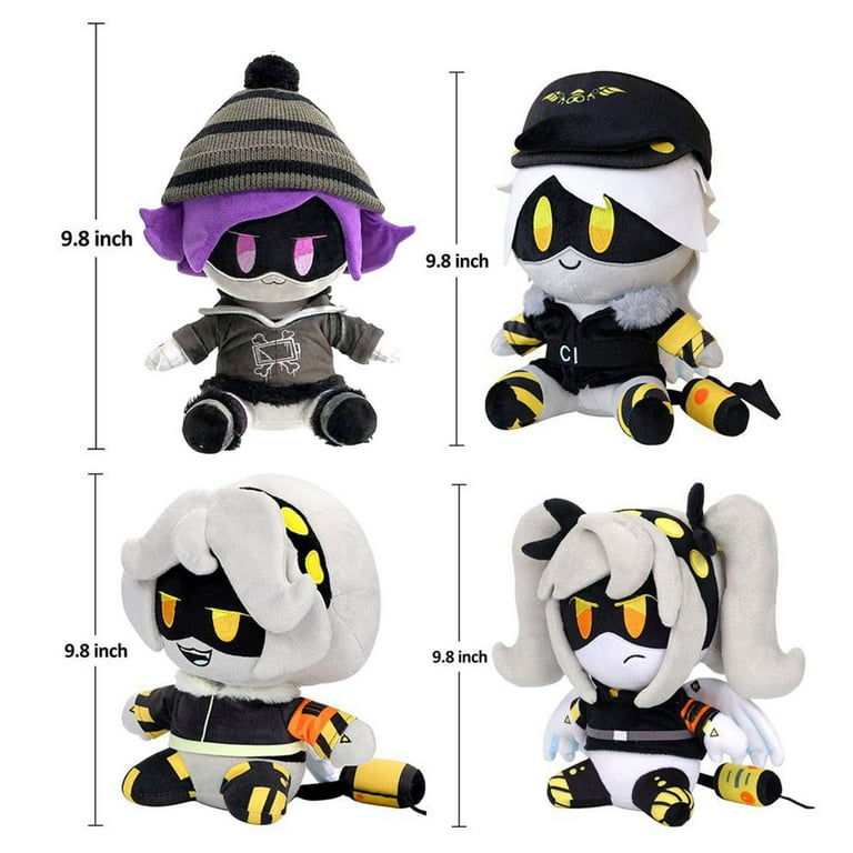 4 Pcs Murder Drones Plush, Uzi, V, N, J, Stuffed Doll Christmas