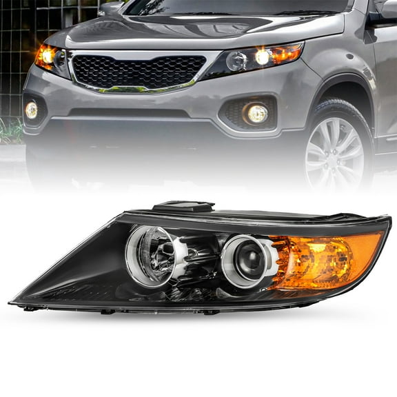 For 2011 2012 2013 Kia Sorento Halogen Projector Left Driver Side Headlight