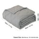 thumbnail image 3 of Colcha Fresca de Algodón de Verano | Manta ligera lavable a máquina | Azul, Rosa, Gris Transpirable que Absorbe la Humedad | 200x150cm | Refrigeración rápida para dormitorios calientes | Confort, 3 of 6