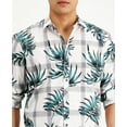 thumbnail image 2 of Inc International Concepts Mens Regular-fit Plaid Botanic Print, White Pure, Medium, 2 of 3