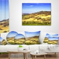 thumbnail image 3 of Designart Pienza Medieval Village Italy - Landscape Wall Throw Pillow - 18x18, 3 of 4