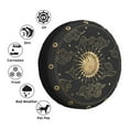 thumbnail image 6 of LNWH Boho Sun and Moon Astrology Pattern Waterproof Spare Tire Cover, Universal Spare Tire Wheel Covers 14 inch, 6 of 8