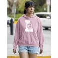 thumbnail image 2 of Los Angeles City Rubber Seal Hoodie Women -Image by Shutterstock, Female 3X-Large, 2 of 4