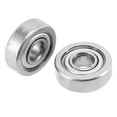 thumbnail image 3 of 200pcs Miniature Sealed Metal Shielded Metric Radial Bearing Model: 604 ZZ 4x12x4MM, 3 of 4