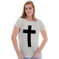 thumbnail image 3 of Holy Jesus Christ Christian Womens Slim Fit Graphic Tee Brisco Brands S, 3 of 5