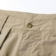 thumbnail image 7 of Men's Satin Pajama Shorts Elastic Waist Breathable Comfy Sleepwear Loungewear Lightweight Summer Beach Casual Daily Wear Shorts, 7 of 7