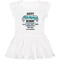 thumbnail image 3 of Inktastic Happy Birthday, Mommy I'm the Best Ever in Blue Girls Toddler Dress, 3 of 5