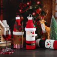 thumbnail image 4 of 6 Piezas Suéter de Navidad Cubierta de Botella de Vino, Suéter de Botella de Vino Hecho a Mano para Decoraciones de Navidad Lindo Suéter de Navidad Decoraciones de Fiesta, 4 of 7