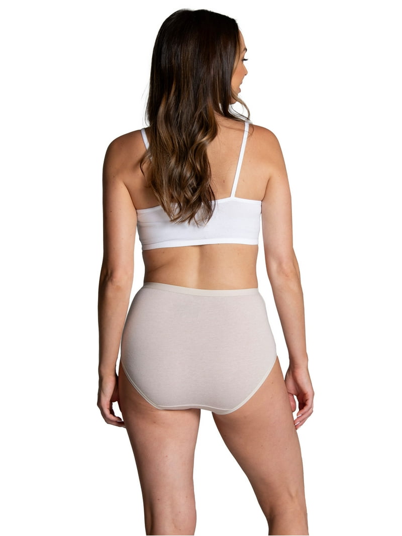 Fruit Of The Loom Women's 6pk 360 Stretch Seamless Hi-cut, Fruit Of The Loom Wom