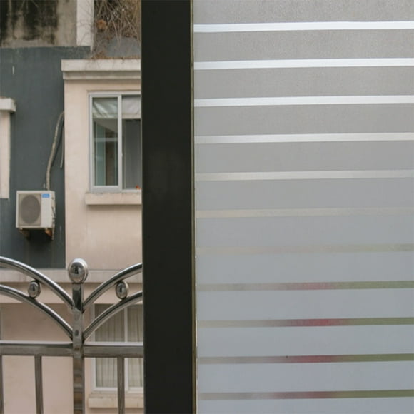 2Mx 45CM PVC Autocollant de Film de Verre Dépoli Imperméable pour la Fenêtre de la Salle de Bain la Vie Privée M046