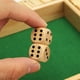 thumbnail image 4 of Juego De Viaje De Madera The Mathematic 4 Pub Dice Shut Players Juego De Mesa Tradicional Educativo, 4 of 8
