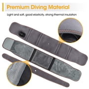 Sbomiaort Heating Pad Back Pain,Lower Back Massager with 3 Massage Modes, for Abdominal and Back Pain Relief
