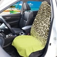 thumbnail image 3 of Chririnla Car Seat Towel Cover, Compatible with Truck Seat Van, Terry Cloth Car Seat Cover for Cars Sedan Washable, Ombre Leopard Print, 3 of 7