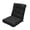 Black, variant on Outdoor Chair Cushions Set of 2, 42x21x4 Inch Patio Cushion for Dining/Rocking Chairs, High Back Soft Seat Pad with Ties Beige