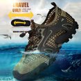 thumbnail image 2 of CAROOTU Espadrilles d'Extérieur pour Hommes Chaussures d'Eau en Maille Respirante à Enfiler Plates Décontractées Antidérapantes Randonnée, 2 of 7