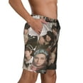 thumbnail image 3 of Stray Kids Men's Swim Trunks Quick Dry Beach Board Shorts with Pockets Mesh Lining Bathing Suits, 3 of 7