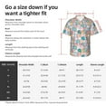 thumbnail image 4 of Picia Colorful Cute Pig Gentle Cotton Regular Fit Short Sleeve Casual Hawaiian Shirt for Men-3X-Large, 4 of 9