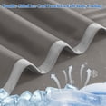 thumbnail image 2 of PHF Double Cooling Blanket for Hot Sleepers Queen Size, Arc-Chill Q-Max>0.5 with Double Cooling, Summer Blanket Absorbs Heat to Keep Cool All Night (Charcoal Grey, 90"x90"), 2 of 8