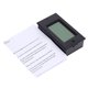 thumbnail image 5 of Riwesomey TSPZEM-021 20A Amperímetro AC80-260V Voltímetro 4 en 1 Digital AC Voltaje Corriente Potencia Energía Medidor Amp Volt Tester Artesanía Riwesomey GJ2868-00B, 5 of 6