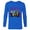 Royal, variant on Villains Baddie Behavior T-Shirt - Long Sleeve T-Shirt for Men - Customized-Royal