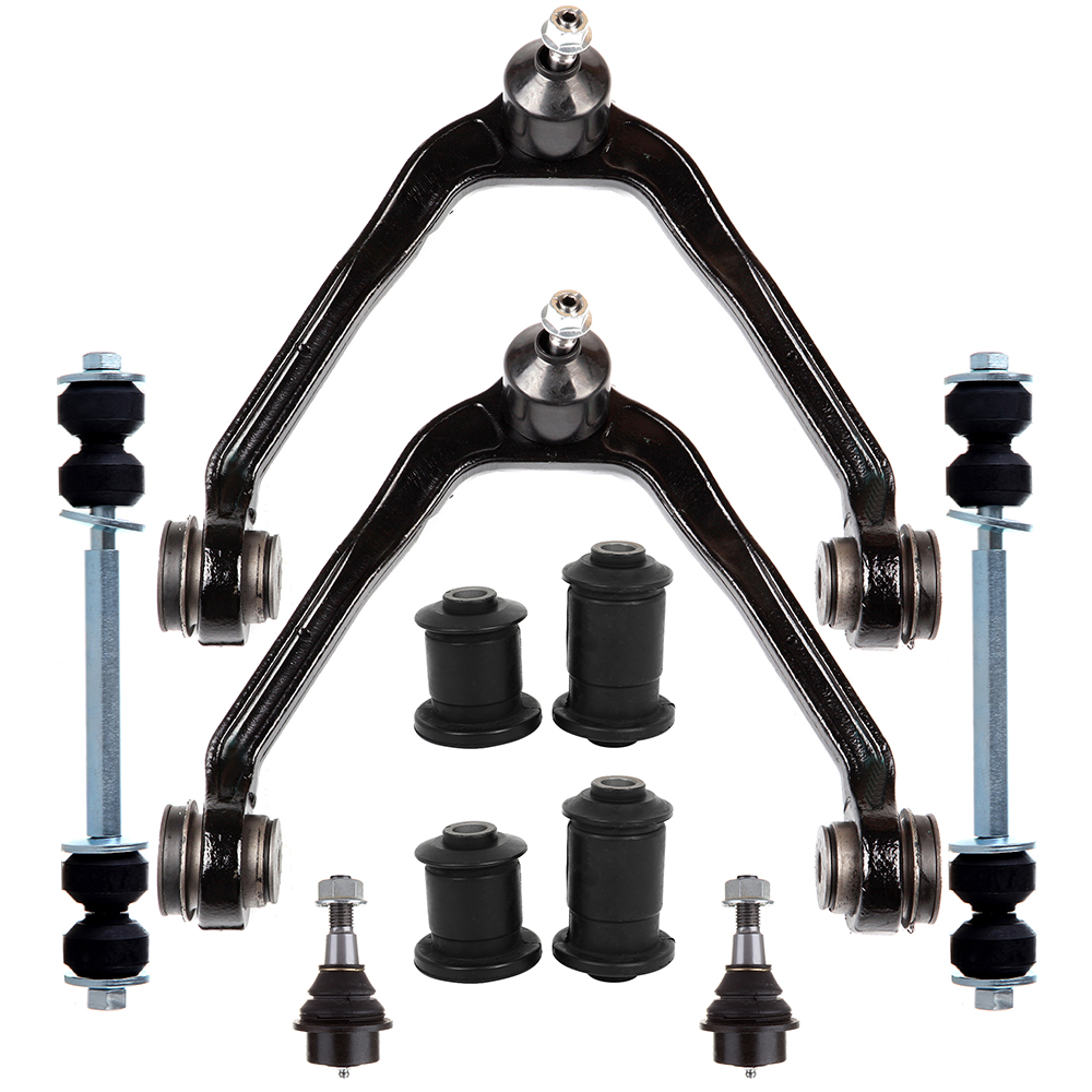 PartsW Front End Kit For Toyota Prius 2004-2009 – 10pc Tie Rods, Ball Joints, Sway Bar Links