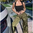 thumbnail image 4 of Women'S Bodysuits Ribbed Strappy Square Neck Sleeveless Tummy Control Tank Tops Bodysuits Black XL, 4 of 7