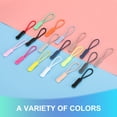 thumbnail image 3 of Uxcell Zipper Pulls Replacement, Nylon Cord Extension Zipper Pull Tab Tags for Handbag Backpacks Jackets Luggage Purses White Dots, 3 of 7