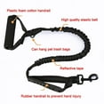 thumbnail image 2 of Pet Traction Rope Elastic Bungee Dog Leash Lead Heavy-Duty Ergonomic Padded Handle Reflective Pet Leash for Medium Large Dogs Training, 2 of 5