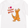 thumbnail image 4 of Inktastic I Love Crested Geckos Boys or Girls Long Sleeve Toddler T-Shirt, 4 of 5