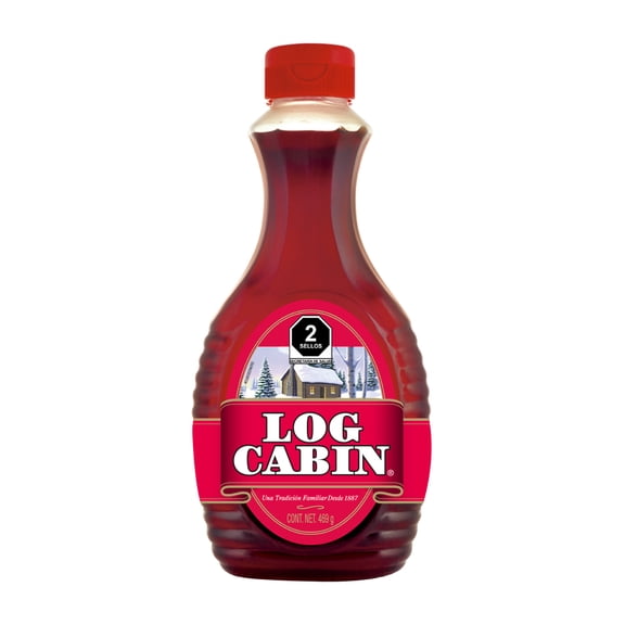 Jarabe Log Cabin sabor a maple 469 g