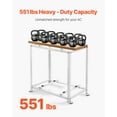 thumbnail image 2 of VEVOR Mini Split Ground Stand, Anti-Vibration Mini Split Stand for 9000-18000 BTU Ductless Air Conditioner Heat Pump, Heavy Duty AC Base Bracket Floor Mount w/ 551LBS Max. Load,Dual Levels, 2 of 9