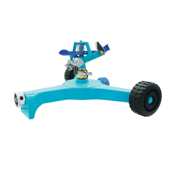 Aqua Joe Indestructible Zinc Impulse 360 Degree Sprinkler