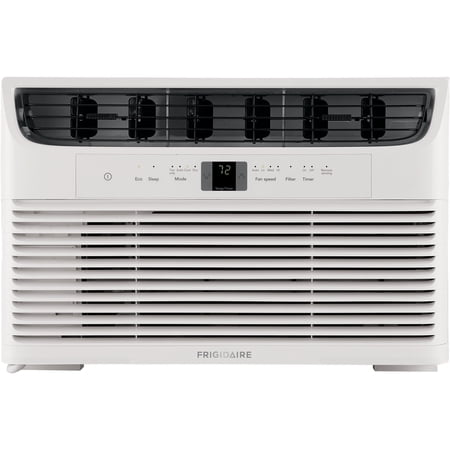 Frigidaire - 115V 6,000 BTU 250 Sq. Ft. Window Air Conditioner with Remote - White