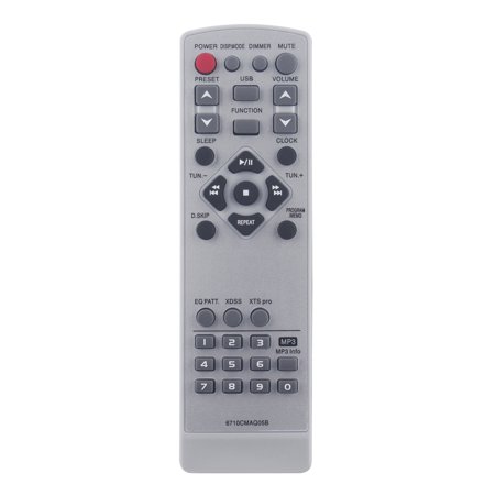 6710CMAQ05B Replacement Remote Control Compatible with LG Micro CD BookShelf Audio Home Cinema System LFSU850 LFU850D