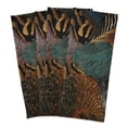 thumbnail image 2 of Multi-Purpose Kitchen Towels 28x18 Inch Dishcloths with Hanging Loop Decorative and Practical Towels for Kitchen, Dining Swirling Leopard and Zebra Pattern, 2 of 7
