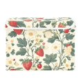 thumbnail image 7 of Yayeee Collapsible Storage Bin with Lid Fabric Closet Decorative Basket with Handles, Small Strawberry Pattern, 7 of 7