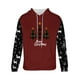 thumbnail image 4 of Sudadera con capucha para hombre, estilo casual, con cuello redondo, estampado, manga larga, blusa de poliéster, 4 of 5