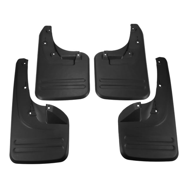 Unique Bargains Mud Flaps Splash Guards for Toyota Hilux Vigo 4WD 2010-2014 Front & Rear Mud Guards W/Mount Accessories