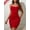 Red, variant on 1 Pack Shapewear Slips for Under Dresses, Strapless Full Slip Dress for Women Tummy Control Body Shaper Seamless Shaping Dress